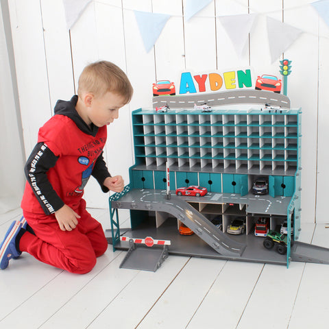 Bedroom box organizer for diecast cars 1:64 scae
