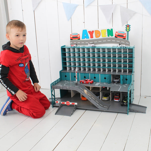 Bedroom box organizer for diecast cars 1:64 scae
