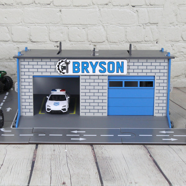 Toy garage, Todder gift, Learning toys, Wooden play house, Toy car display, Nursery decor, Montessori toys, Gifts for boys, Handmade toys