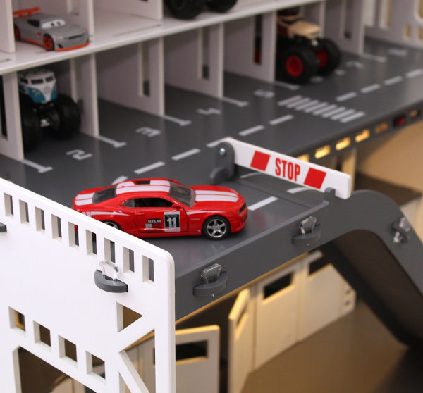 Nursery Organizer with Toy Car Parking Garage: A Must-Have for Busy Moms - Keep your child's nursery clean and organized