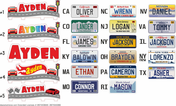 Personalization Sign